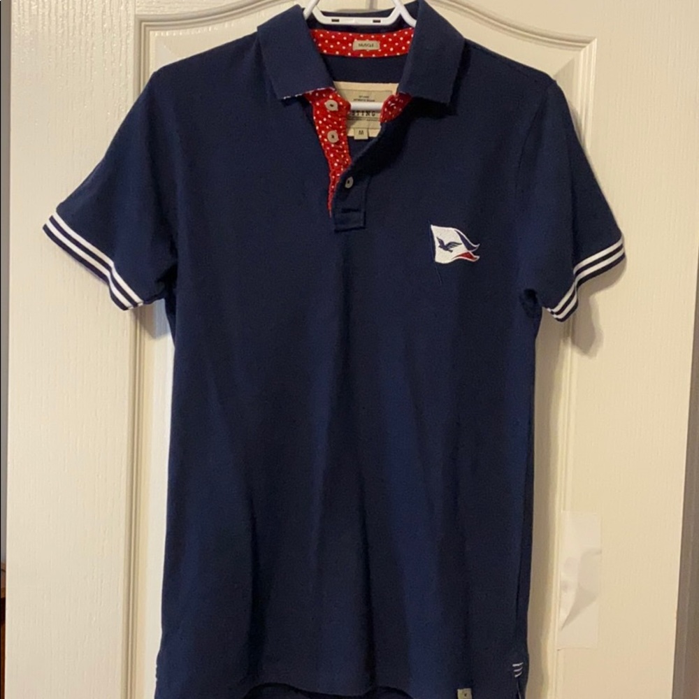 STING short sleeve polo shirt (M)